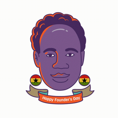 Man Face Happy Founder's Day GIF