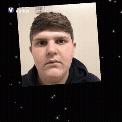 Man Face Made With Vinkler GIF