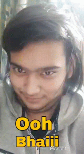 Man Face Ooh Bhaii GIF