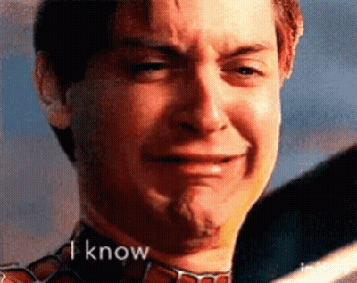 Man Face Saying I Know GIF