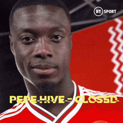 Man Face Saying Pere Hive Closed GIF