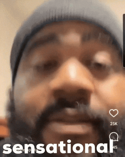 Man Face Sensational GIF