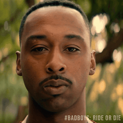 Man Face With #Badboys Ride Or Die GIF