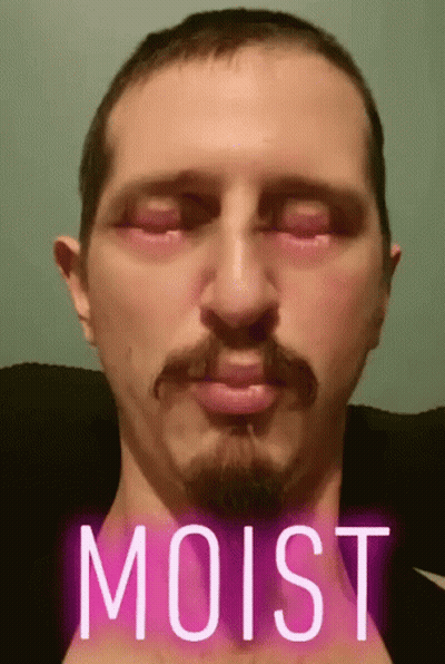 Man Face With Moist GIF