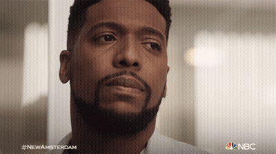 Man Face With #NewAmsterdam GIF