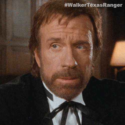 Man Face With #WalkerTexasRanger GIF