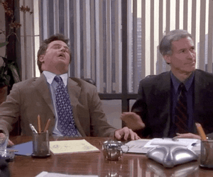 Man Fall Asleep During Meeting GIF