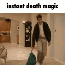 Man Falling Down On Floor Instant Death GIF
