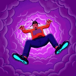 Man Falling In Heaven GIF
