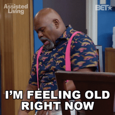 Man Feeling Old Right Now GIF