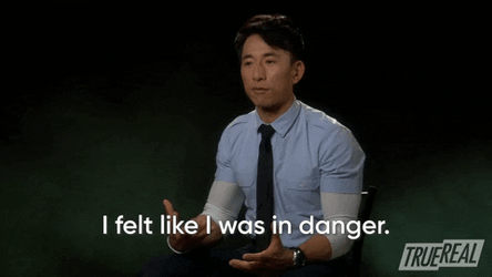 Man Felt Like Im In Danger GIF