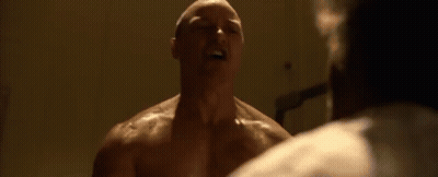 Man Fighting Without Shirt GIF