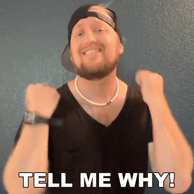Man Fist In Air Saying Tell Me Why GIF
