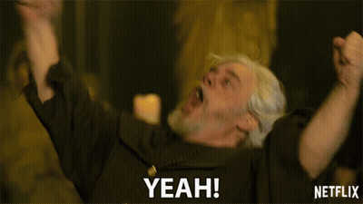 Man Fist Pumping Yeah GIF