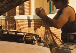 Man Flipped Electricity Car Shock GIF