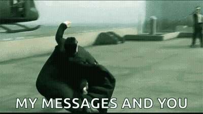 Man Flying Through Air With Helicopter GIF