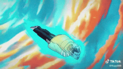 Man Flying With Sword GIF
