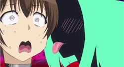 Man Froze Anime Lick GIF