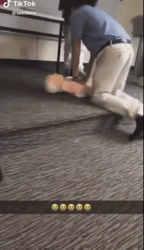 Man Funnily Performing Cpr GIF