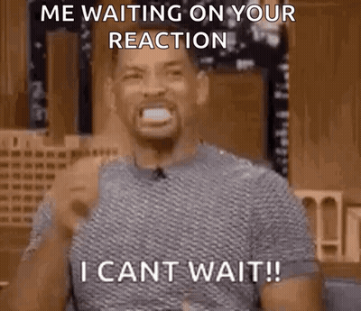 Man Funny Face Saying I Can't Wait GIF