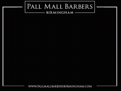 Man Getting Haircut At Pall Mall Barbers Birmingham GIF