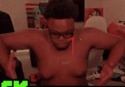 Man Getting Haircut By Barber Wearing Barbershop Cape GIF