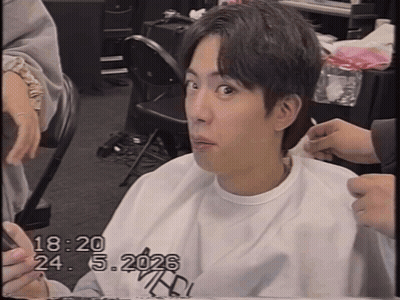 Man Getting Haircut Date 5/20 GIF
