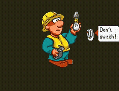 Man Getting Lightning Strike Holding Light Bulb GIF