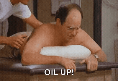 Man Getting Massage From Therapist GIF