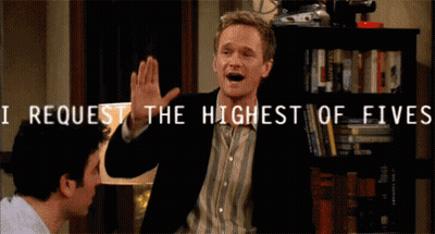 Man Giving High Five I Request The Highest Of Fives GIF