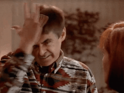 Man Giving High Five To Woman GIF