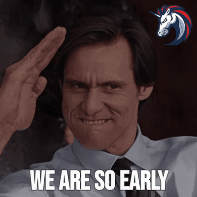 Man Giving Middle Finger Saying We Are So Early GIF