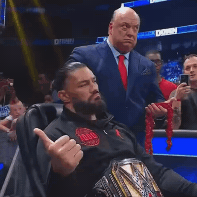 Man Giving Middle Finger With Suit Man Watching GIF