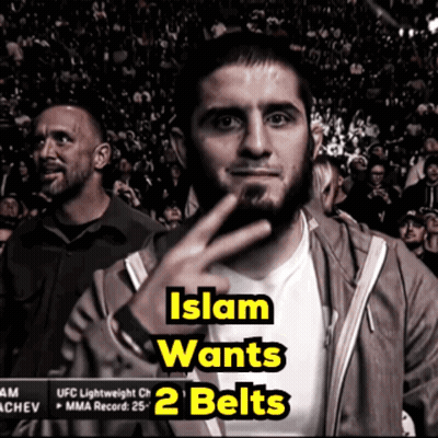Man Giving Peace Sign Islam Wants 2 Belts GIF