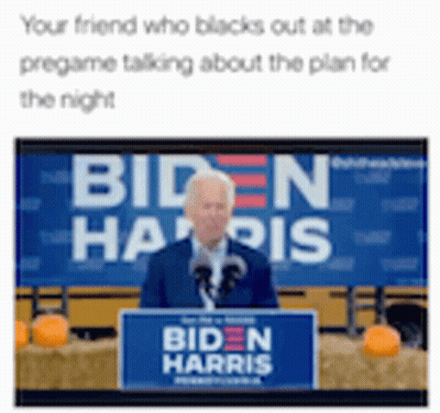 Man Giving Speech At Biden Harris Campaign Event GIF