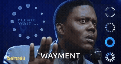 Man Giving Speech At Microphone Saying Wayment GIF