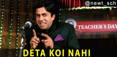 Man Giving Speech At Teacher's Day Sign GIF