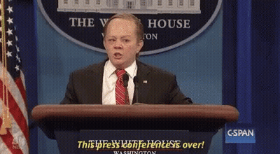 Man Giving Speech At White House Podium GIF