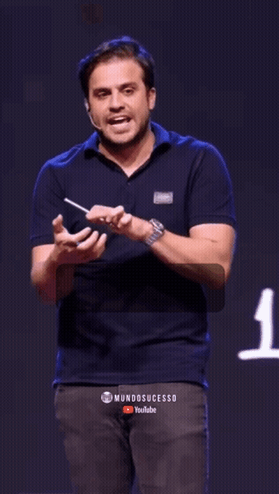 Man Giving Speech Qualquer Cerebro GIF