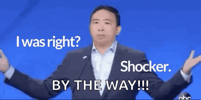 Man Giving Speech Saying I Was Right Shocker And By The Way GIF