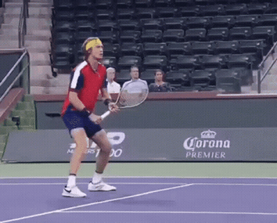 Man Giving Tennis Ball To Another Man Piotr Szczerek Quote GIF