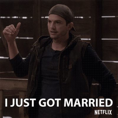 Man Giving Thumbs Up I Just Got Married GIF