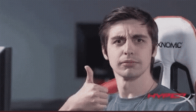 Man Giving Thumbs Up In Xnomic Chair GIF