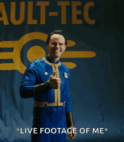 Man Giving Thumbs Up Live Footage Of Me GIF
