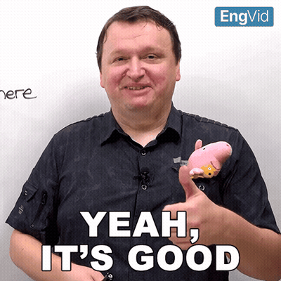 Man Giving Thumbs Up Saying Yeah It's Good GIF