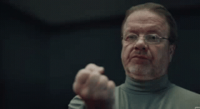 Man Giving Thumbs Up Wearing Glasses GIF