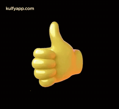 Man Giving Thumbs Up While Wearing Glasses GIF