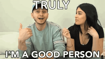 Man Giving Woman Thumbs Up GIF