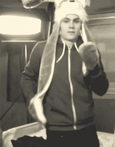 Man Glasses Beanie I Know You're Sick Of Walking GIF