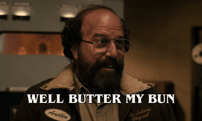Man Glasses Beard Well Butter My Bun GIF